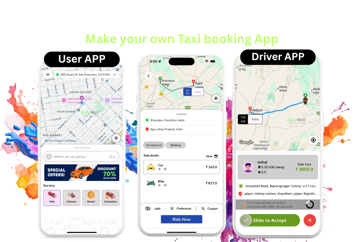 Taxi Booking App